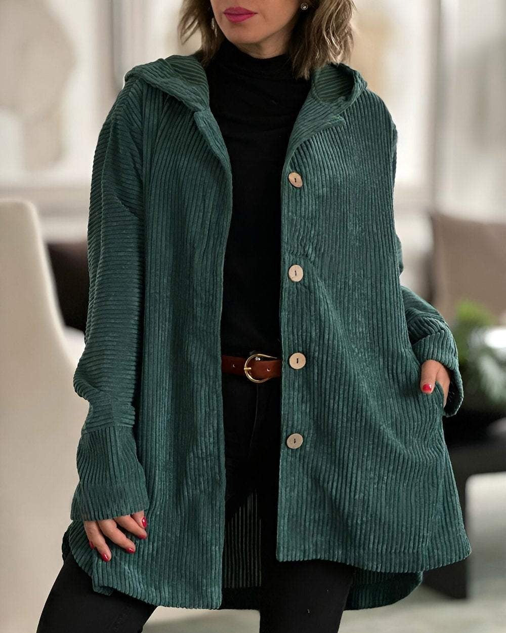 Eleanor™ | Cozy Hooded Everyday Jacket