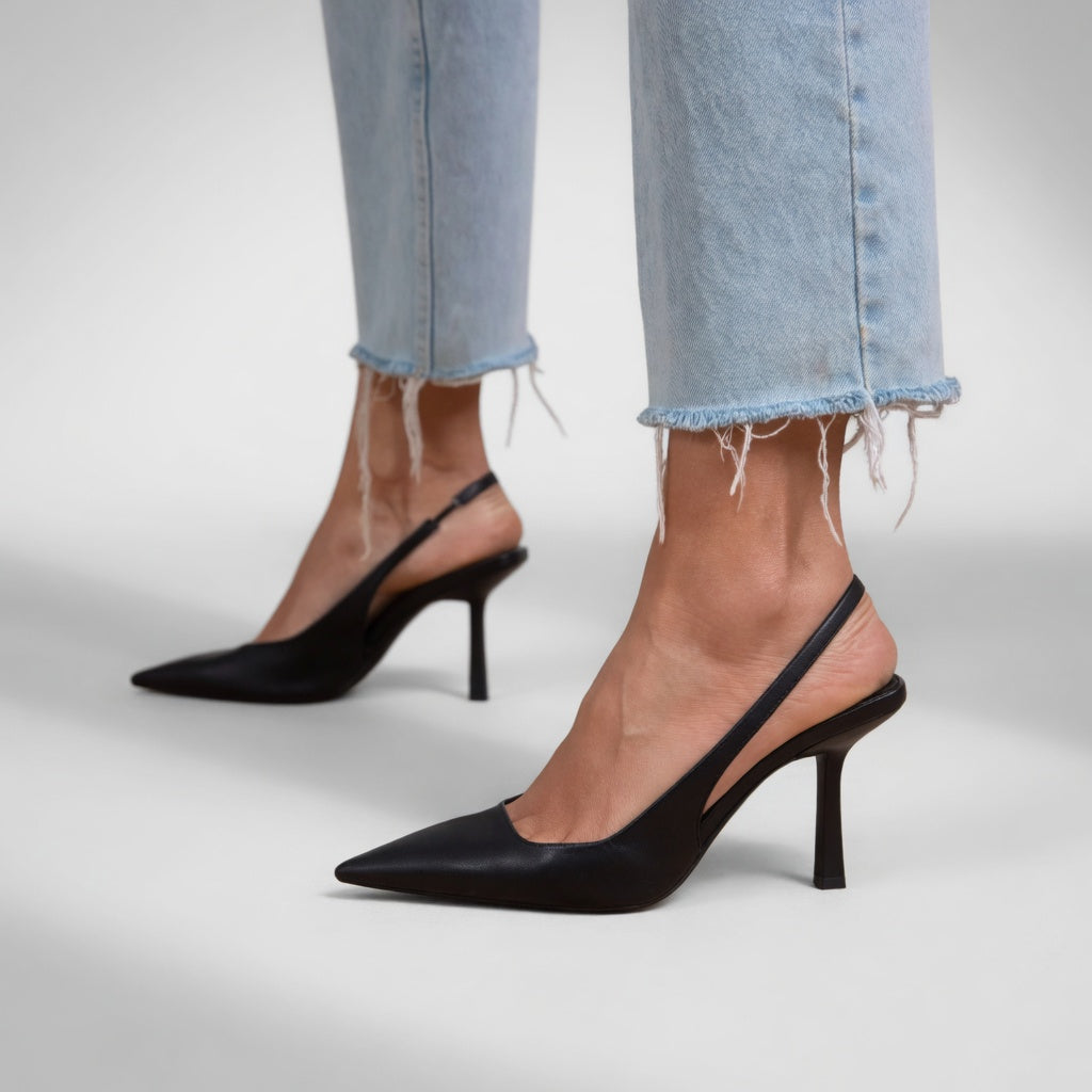 Élizabeth™ — Slingback stiletto heels with Parisian elegance