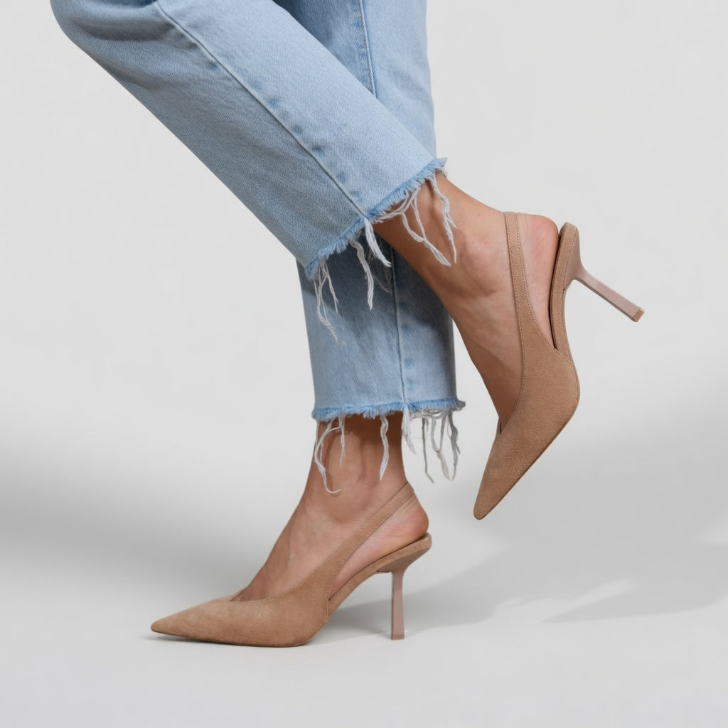 Élizabeth™ — Slingback stiletto heels with Parisian elegance
