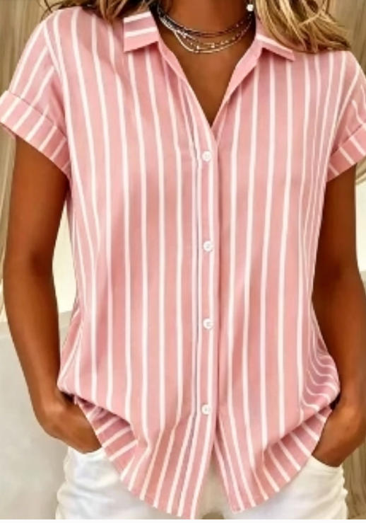 ELENIA | Striped Blouse