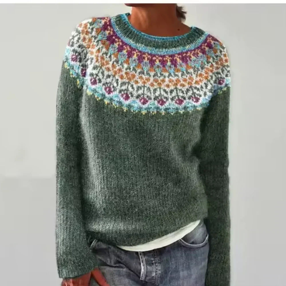Jasmin™ - Comfortable Retro Jumper
