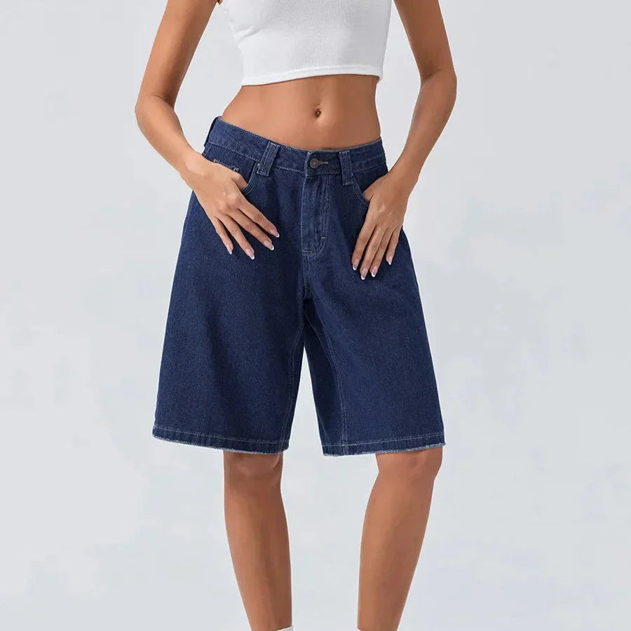 90's Low Rise Jean Shorts