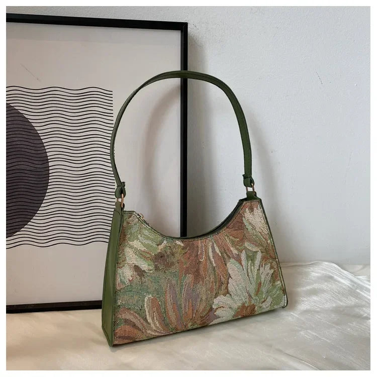Margot Canvas Shoulder Bag
