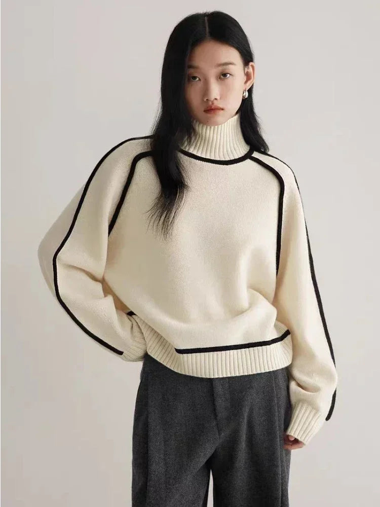 Corwynn London | Signature Cashmere Contrast Jumper