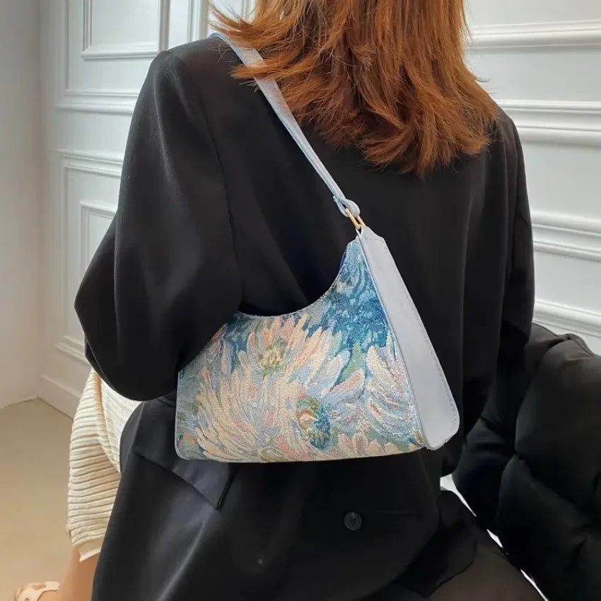 Margot Canvas Shoulder Bag