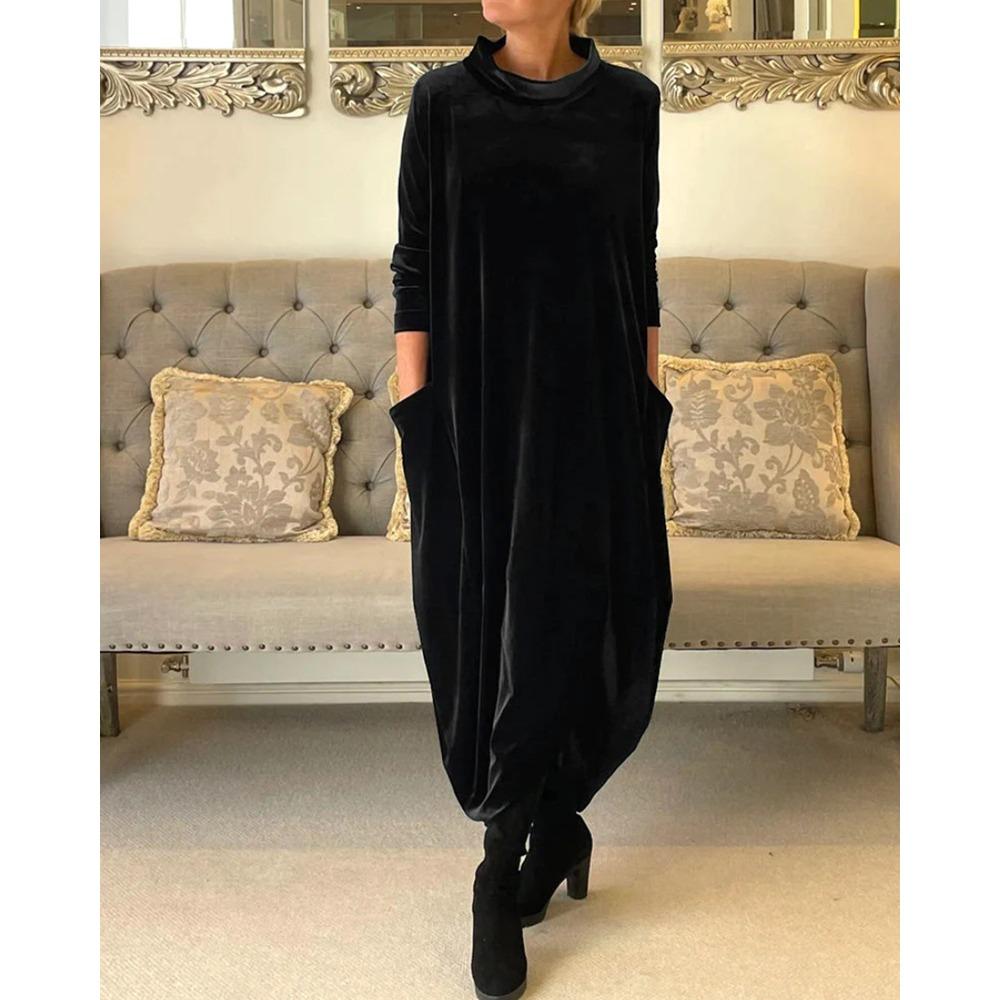 Arianna™ | Elegant Velour Dress