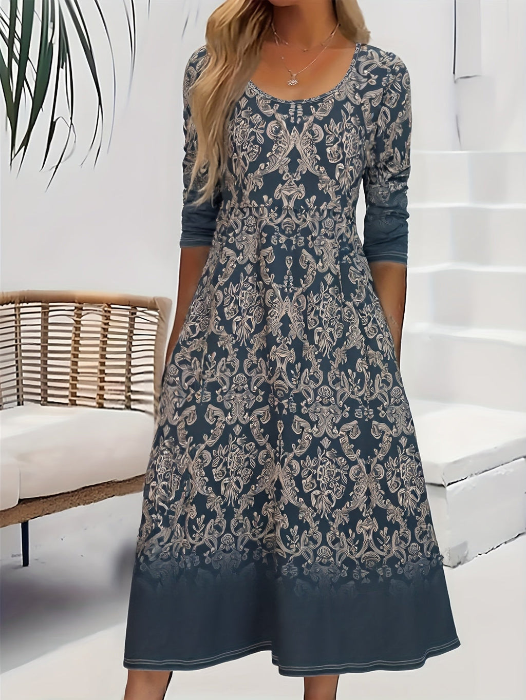 Flora | Botanical Maxi Dress