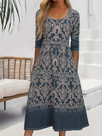 Flora | Botanical Maxi Dress