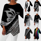 Alayah™ | Elegant Crew Neck Top