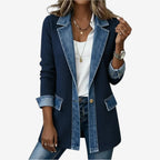 Sylvie | Indigo Summer Knit Jacket